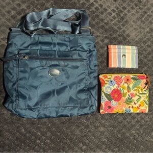 Coach Teal Crossbody Bag